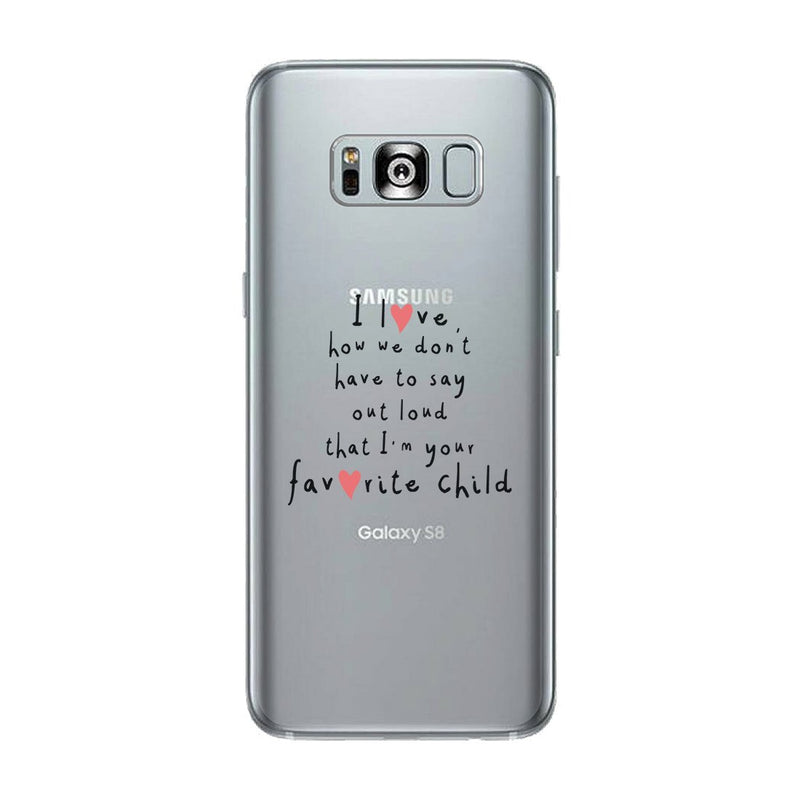 Favorite Daughter Clear Case Humorous Mothers Day Gifts For Moms