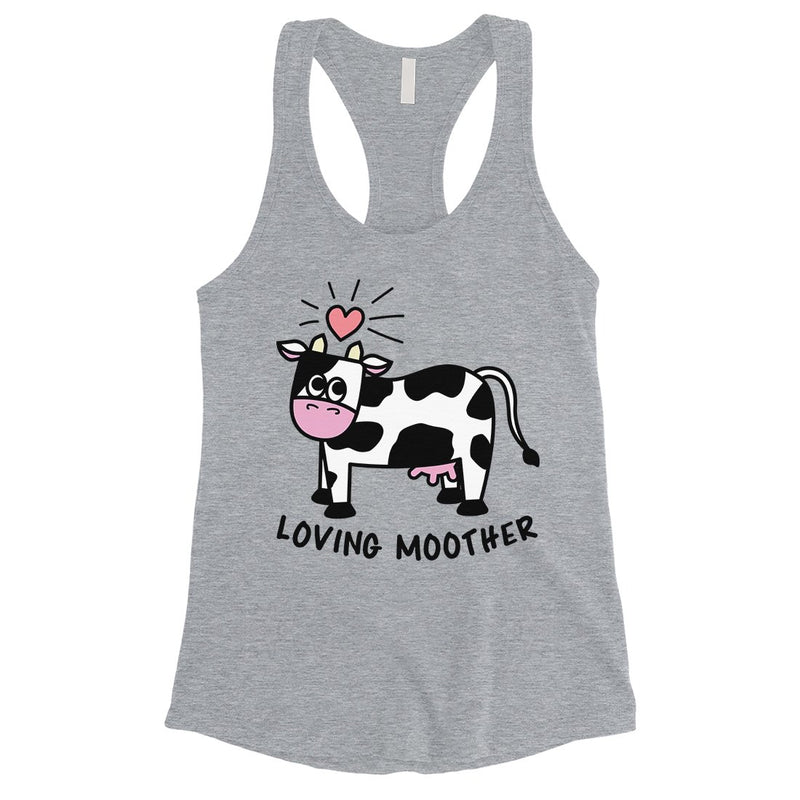 Loving Moother Cow Womens Sleeveless Shirt