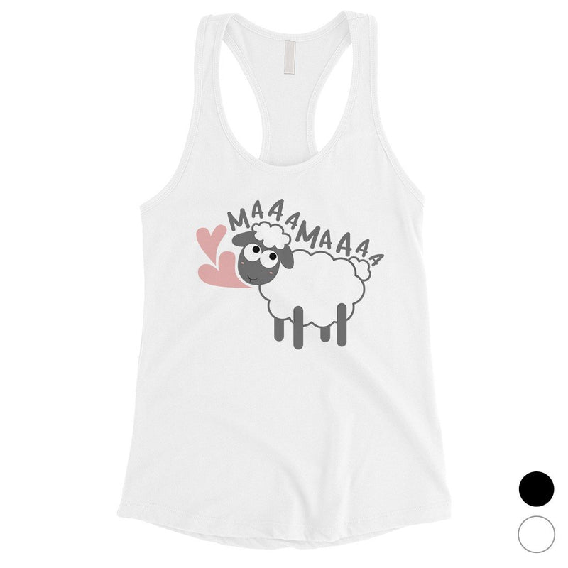 MaaaMaaa Sheep Womens Sleeveless Shirt