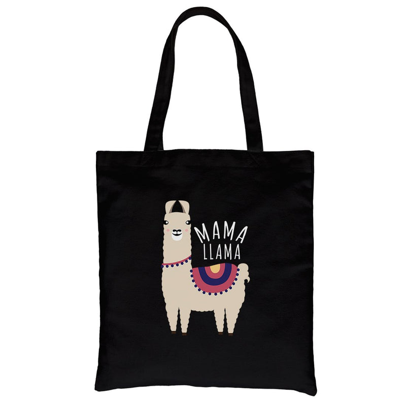 Mama Llama Heavy Cotton Canvas Bag Washable Tote Mothers Day Gifts