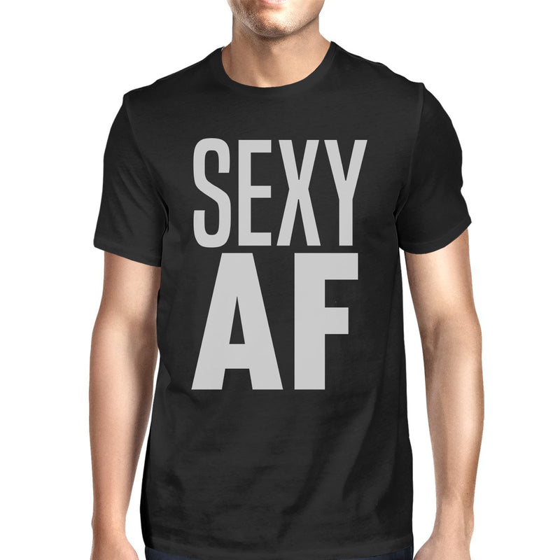 Sexy AF Mens Funny Workout Shirt Work Out Theme T-Shirt Gift Ideas
