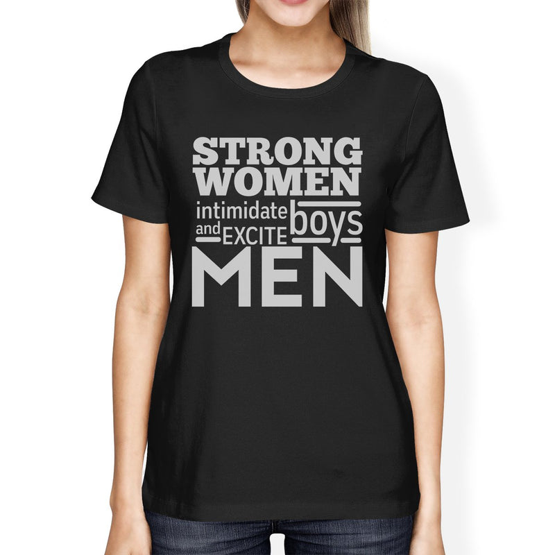 Strong Women Womens Cute Workout Shirts Gym Fitness Gift T-Shirt