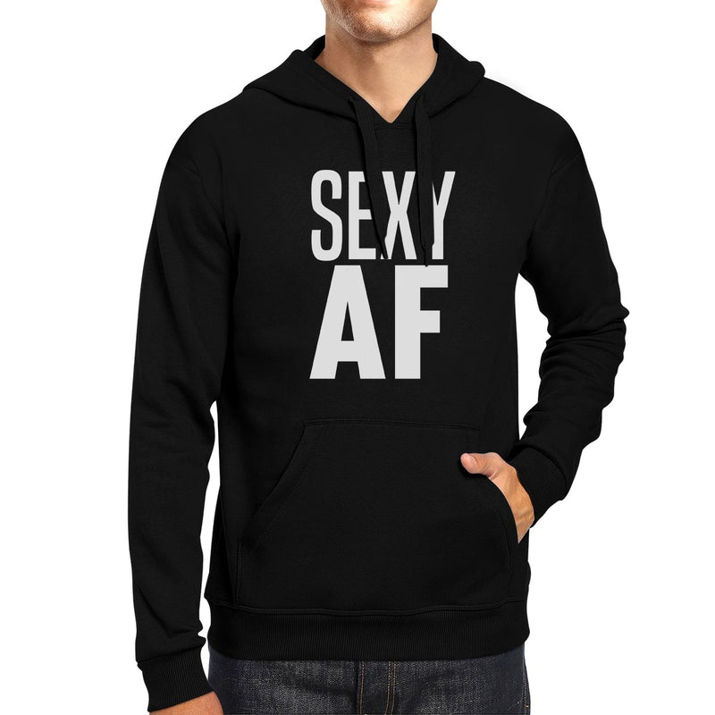 Sexy AF Unisex Pullover Hoodie Funny Workout Hooded Sweatshirt Gift