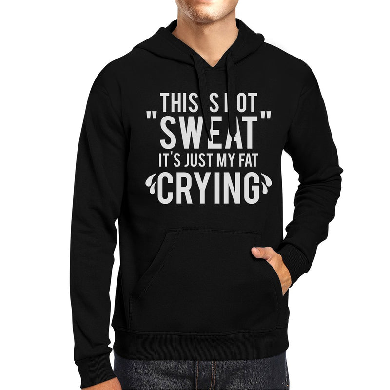 Fat Crying Unisex Pullover Hoodie Workout Gift Hooded Sweatshirt