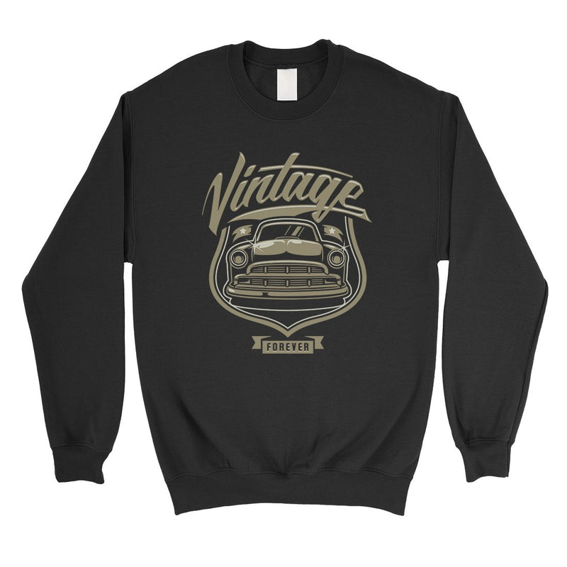 Vintage Forever Unisex Crewneck Sweatshirt Vintage Design Pullover