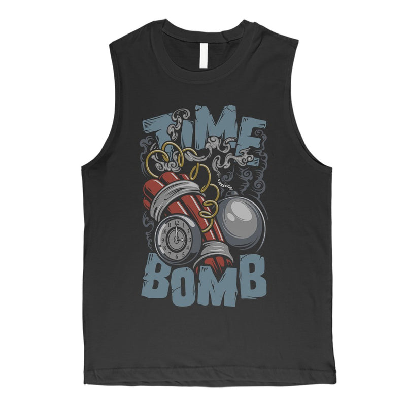 Time Bomb Mens Muscle Shirt