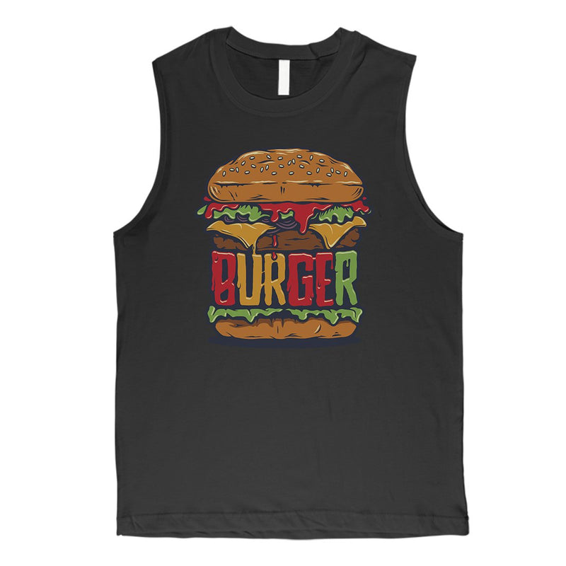 Juicy Burger Mens Muscle Shirt