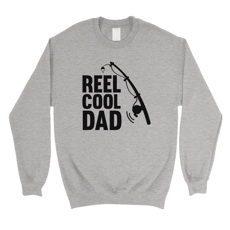 Reel Cool Dad Mens/Unisex Fleece Sweatshirt