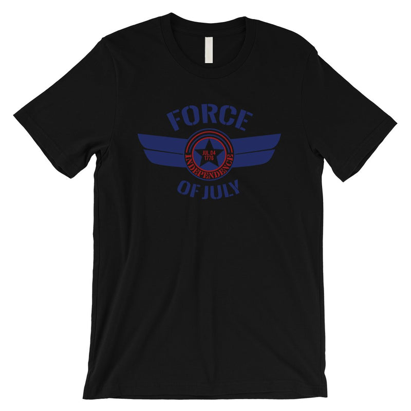 Force Of July Mens Funny Graphic T-Shirt Gift American Force Shirt