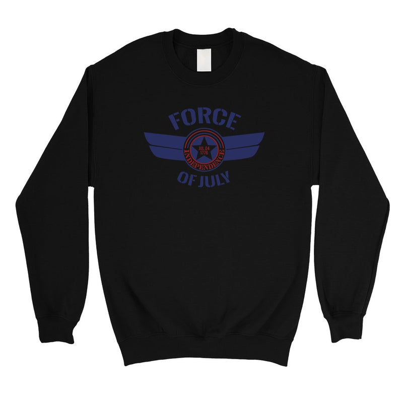 Force Of July Unisex Crewneck Sweatshirt US Airforce Veteran Gifts