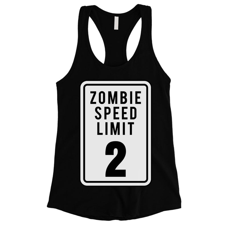 Zombie Speed Limit Womens Tank Top