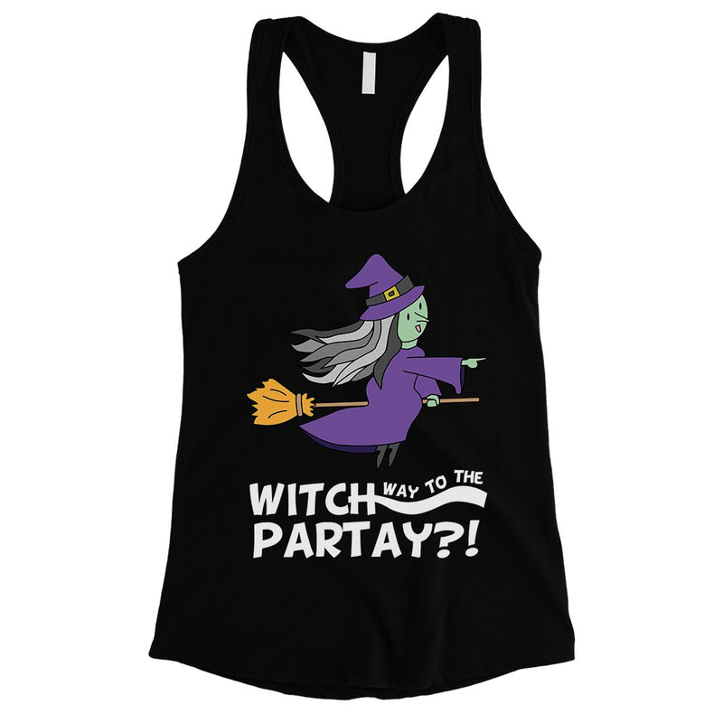 Witch Way To Partay Womens Tank Top
