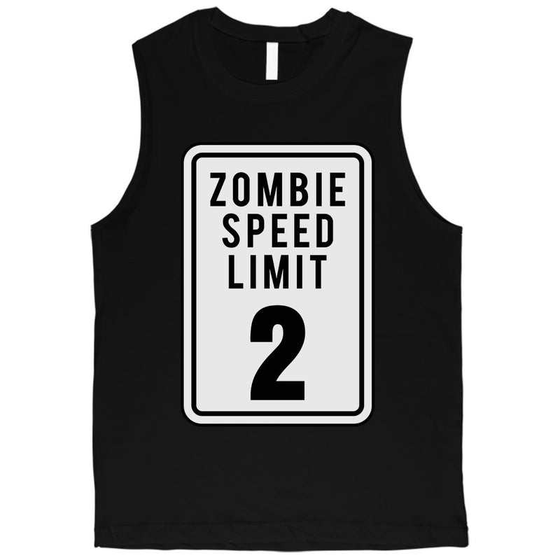 Zombie Speed Limit Mens Muscle Shirt