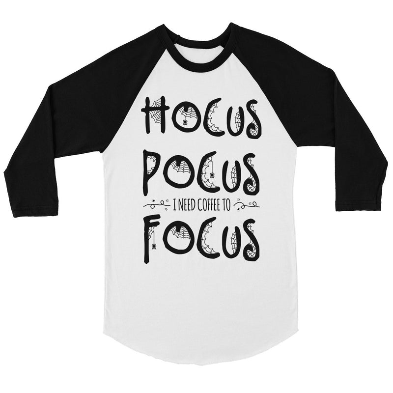 Hocus Pocus Focus Womens Baseball Tee