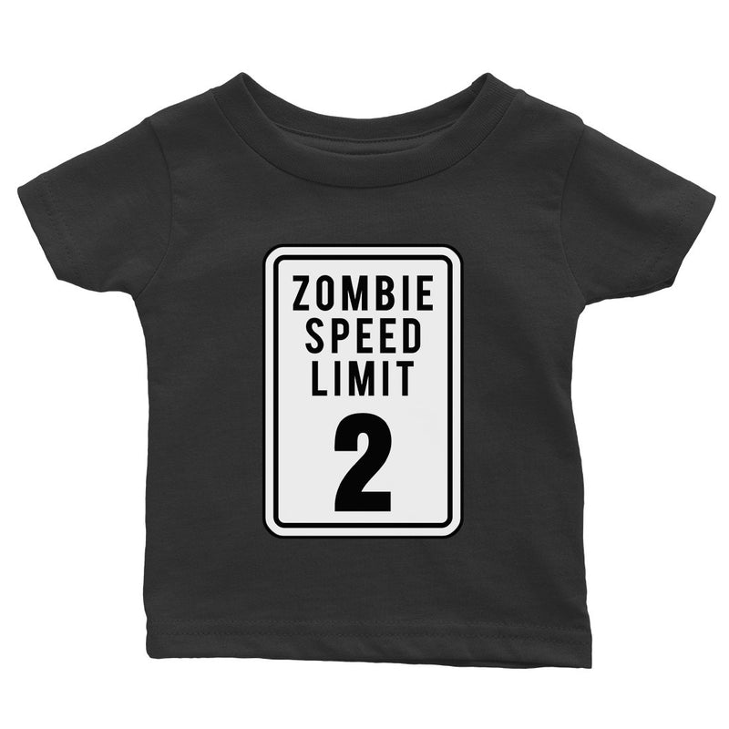 Zombie Speed Limit Baby Gift Tee