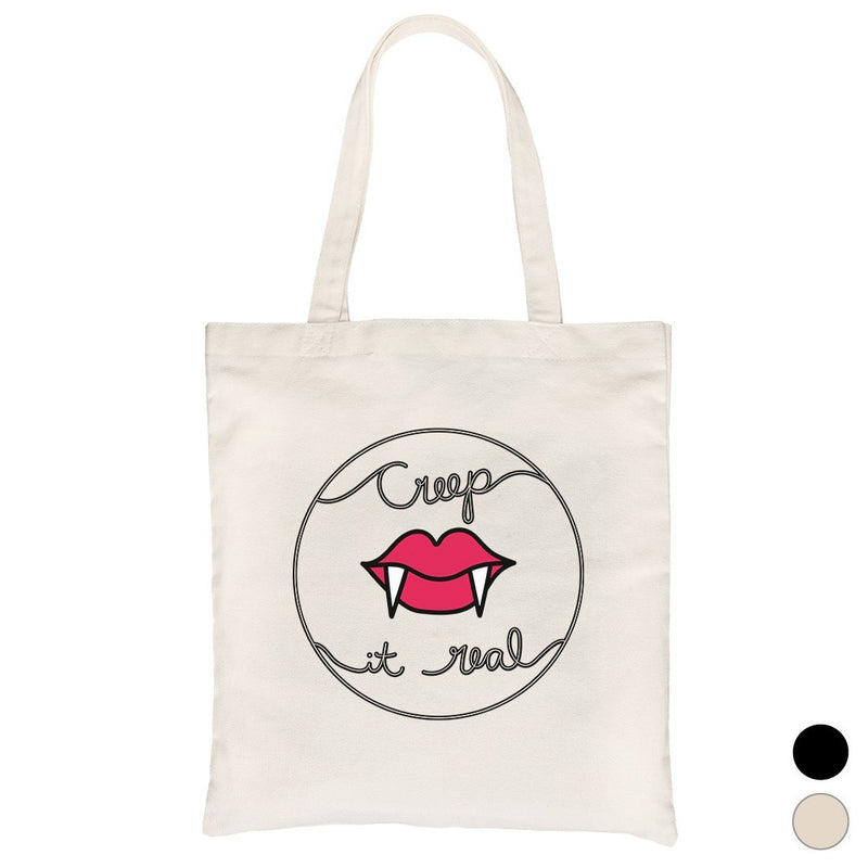 Creep It Real Canvas Shoulder Bag