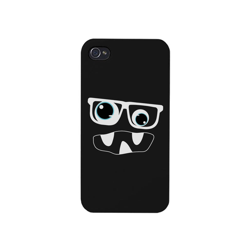 Monster With Glasses Phone Case Funny Halloween Theme Gift