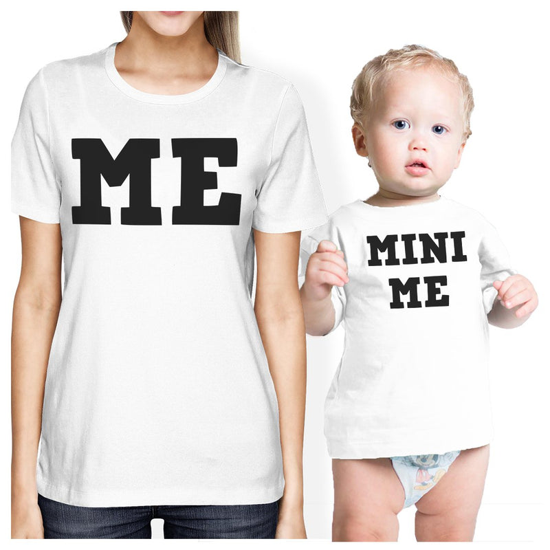 Mini Me Mom and Baby Matching Gift Shirts For New Mom X-Mas