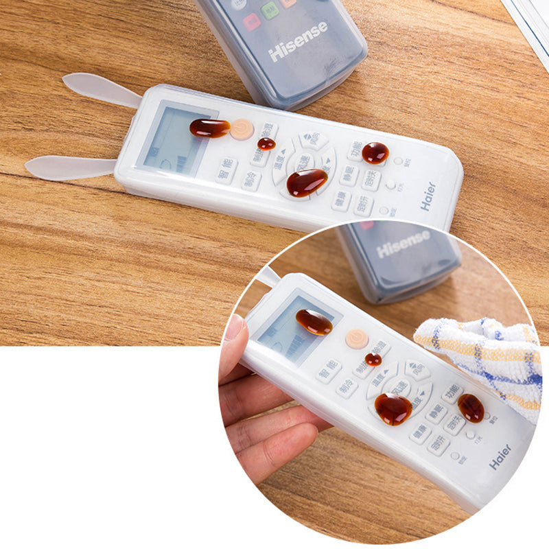 Remote Control Dust Cover Lovely Rabbit Air-condition Waterproof Silicone Cases Protector Cute Rabbit Ear Luminous