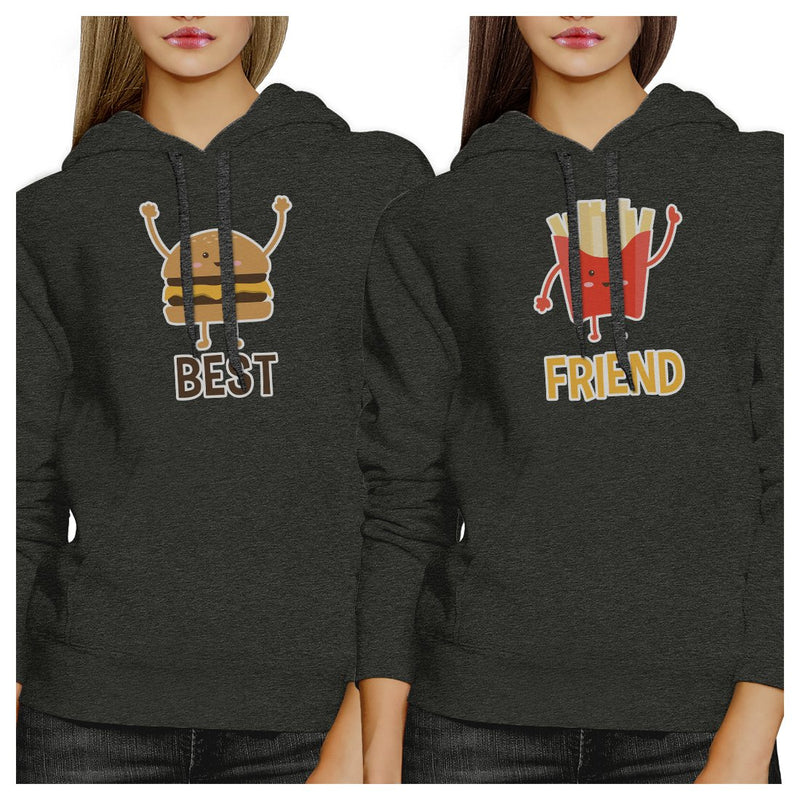 Hamburger And Fries BFF Pullover Hoodies Matching Gift Best Friends