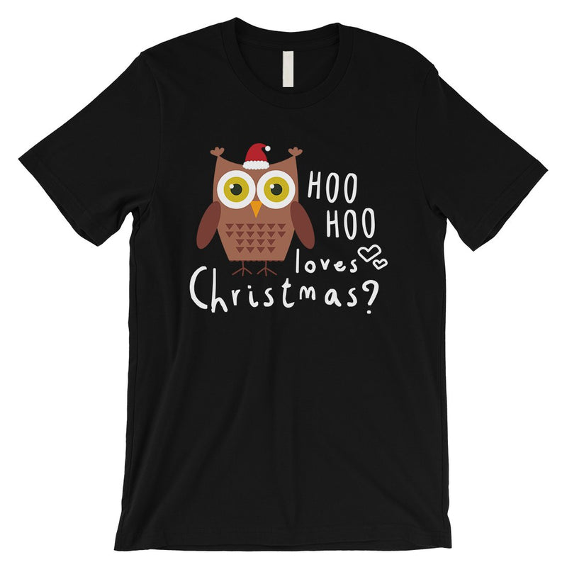 Hoo Christmas Owl Mens T-Shirt