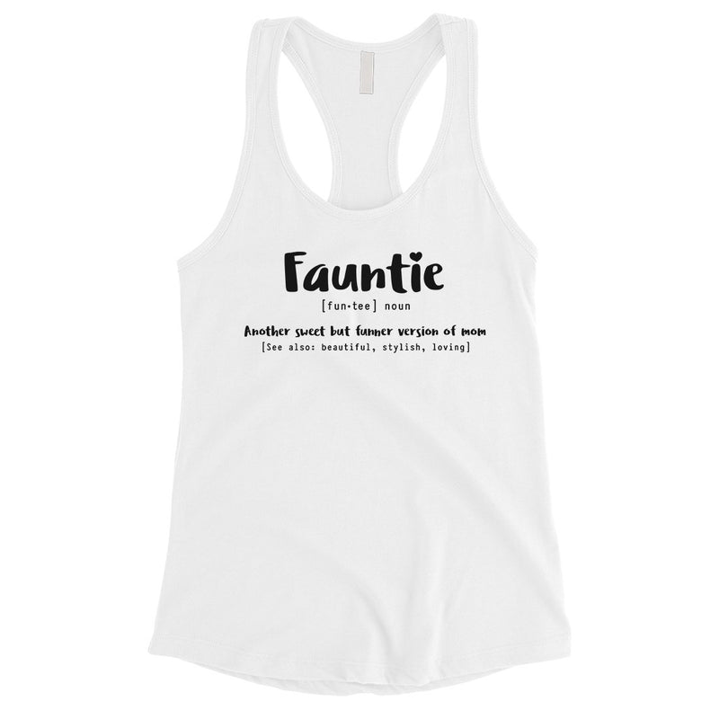 Fauntie Womens Sleeveless Top