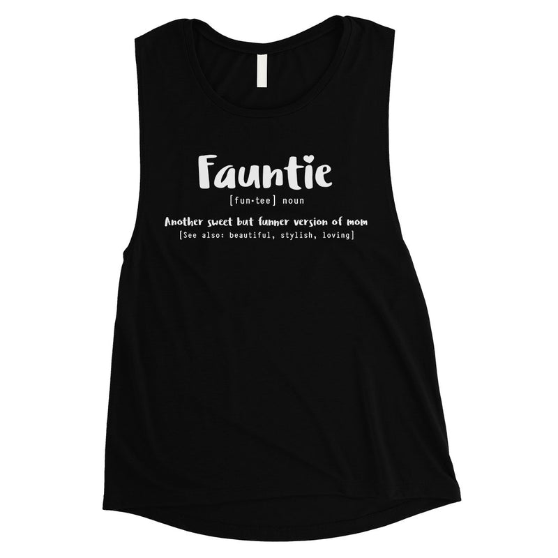 Fauntie Womens Muscle Shirt