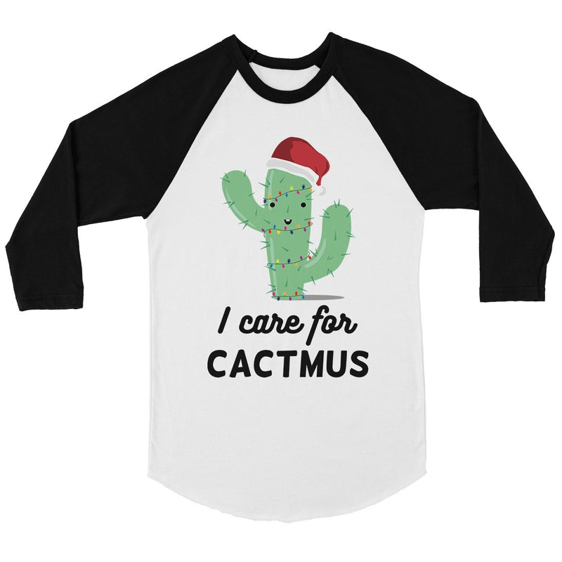 Care For Cactmus Womens Baseball Tee