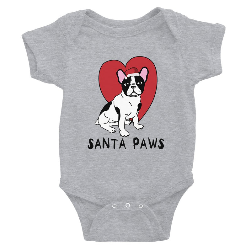 Santa Paws Baby Bodysuit Gift