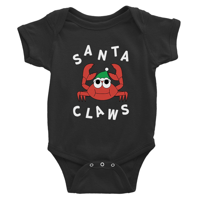Santa Claws Crab Baby Bodysuit Gift