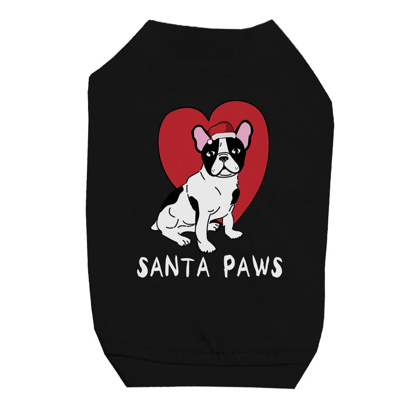 Santa Paws Pet Shirt for Small Dogs