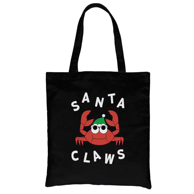 Santa Claws Crab Canvas Shoulder Bag