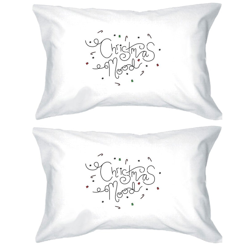 Christmas Mood Pillowcases Standard Size Pillow Covers