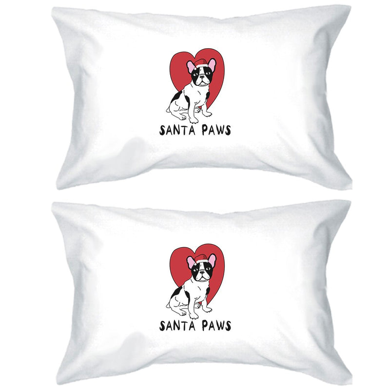 Santa Paws Pillowcases Standard Size Pillow Covers