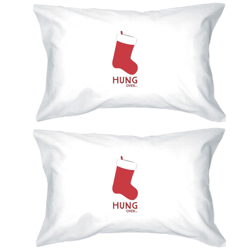Hungover Christmas Stocking Pillowcases Standard Size Pillow Covers