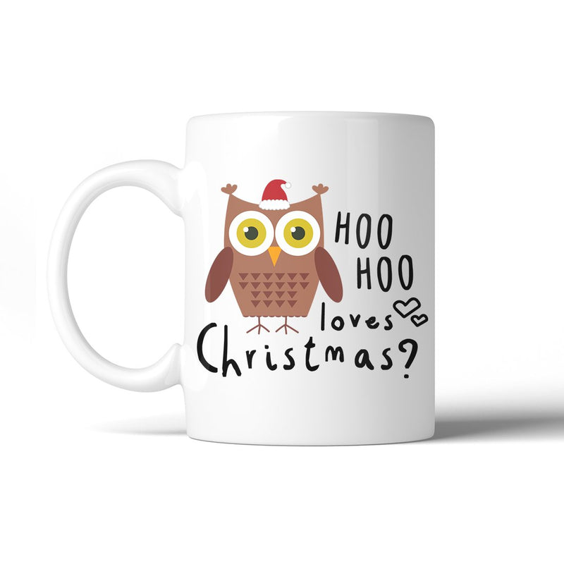 Hoo Christmas Owl 11 Oz Ceramic Coffee Mug