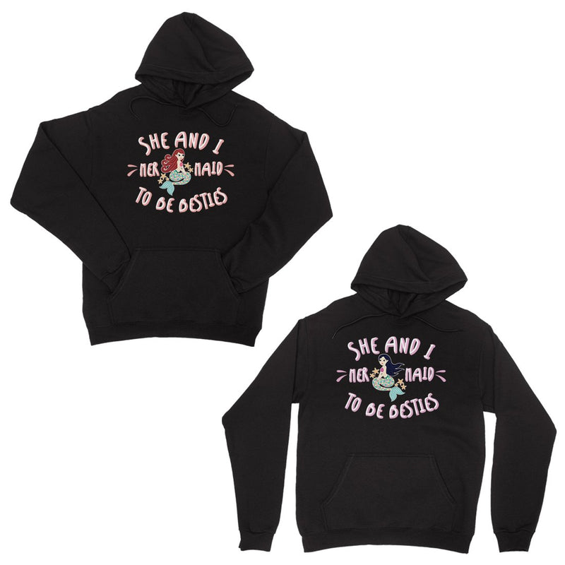 Mermaid To Be Besties BFF Pullover Hoodies Cute Matching Gift