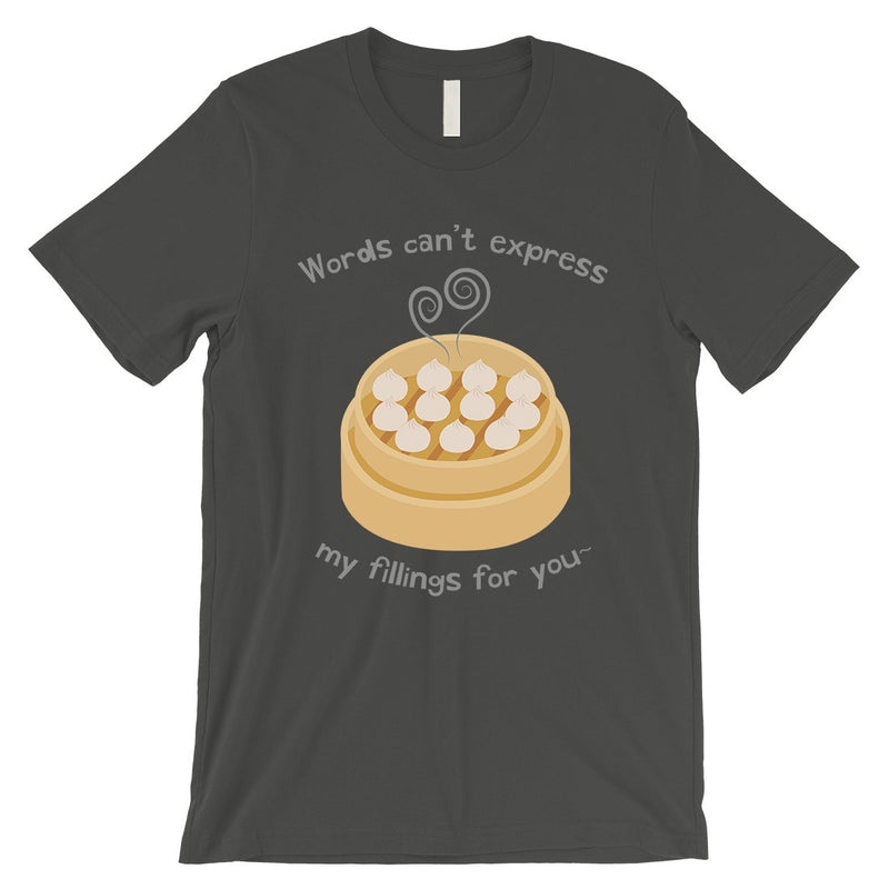 My Fillings Dumpling Dimsum Mens T-Shirt For Dumpling Lover Gifts