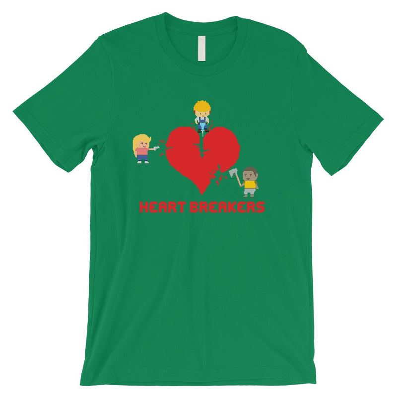 Heart Breakers Mens Funny Valentine's Day T-Shirt Gift For Friend