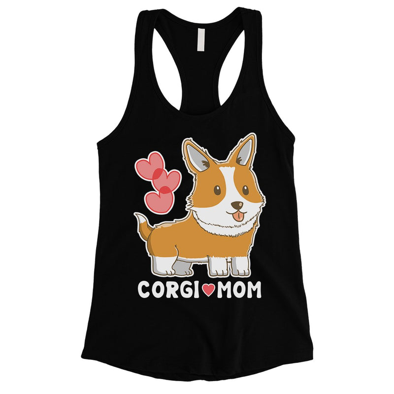Corgi Mom Womens Tank Top Cute Anniversary Gift For Corgi Moms
