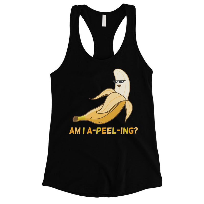 Apeeling Banana Womens Cute Valentine's Day Workout Tank Top Gift