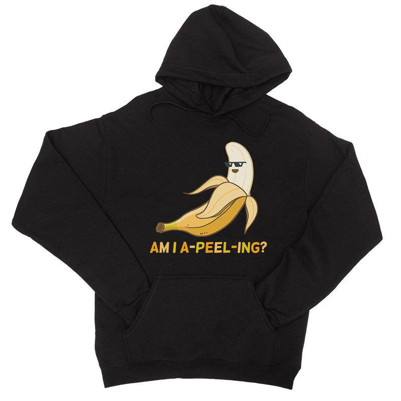 Apeeling Banana Unisex Pullover Hoodie Funny Valentine's Day Gift