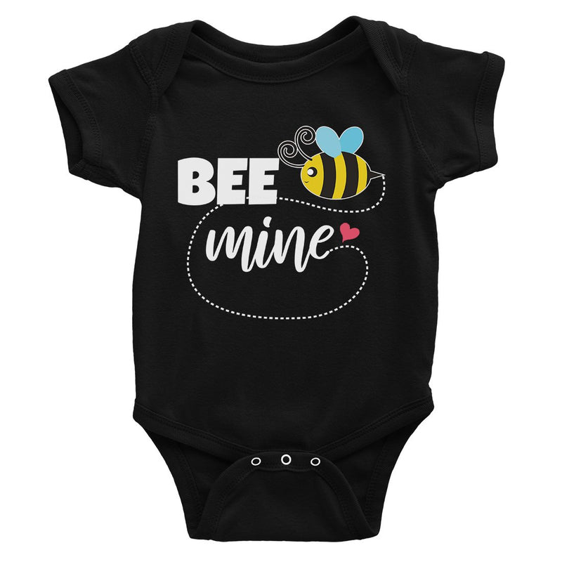 Bee Mine Cute Infant Bodysuit Baby Shower Gift Funny Baby Jumpsuit