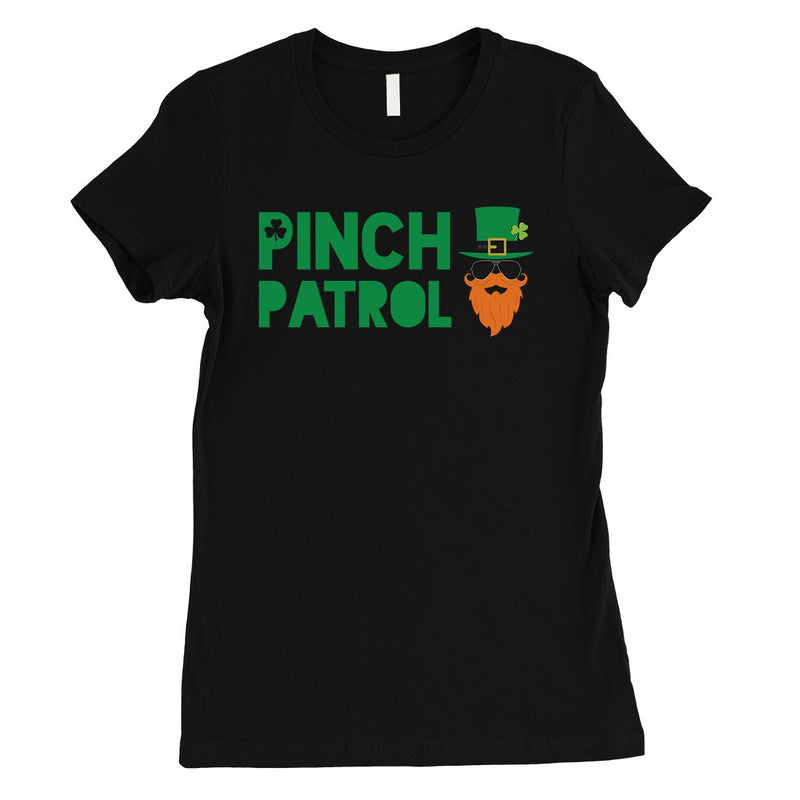 Pinch Patrol Leprechaun Womens Tee Saint Patrick's Day T-Shirt