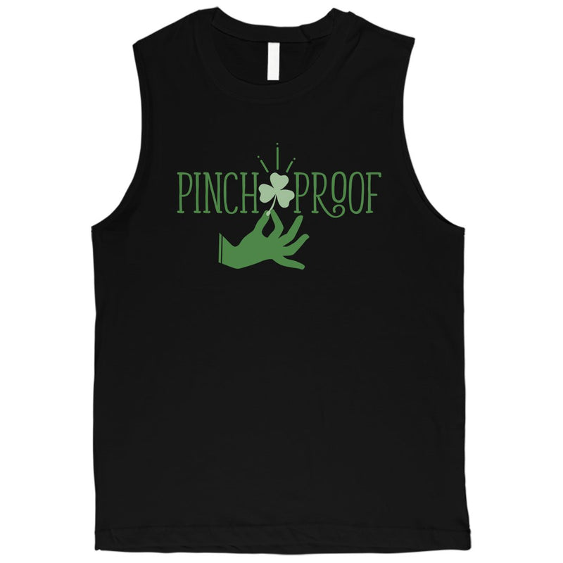 Pinch Me Punch You Mens St Patrick's Day Muscle Tank Top Funny Gift