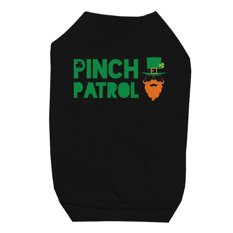 Pinch Patrol Leprechaun Pet Shirt for Small Dogs St Patrick's Day