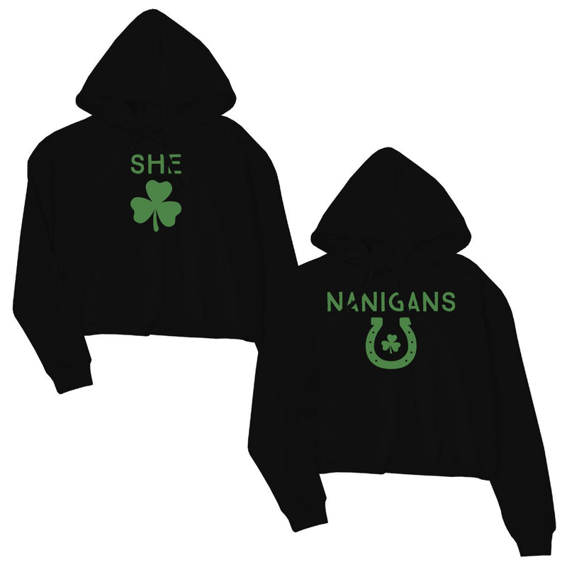 Shenanigans Funny St Patrick's Day Matching Sweatshirts BFF Gift