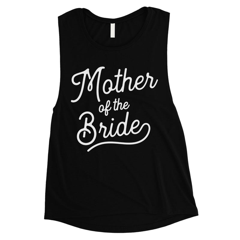 Mother Of Bride Womens Cute Bridal Shower Muscle Tank Top For Mom