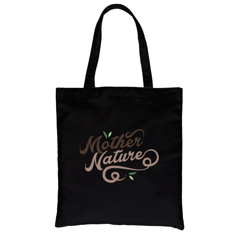 Mother Nature Canvas Shoulder Bag Heavy Cotton Mother's Day Gift