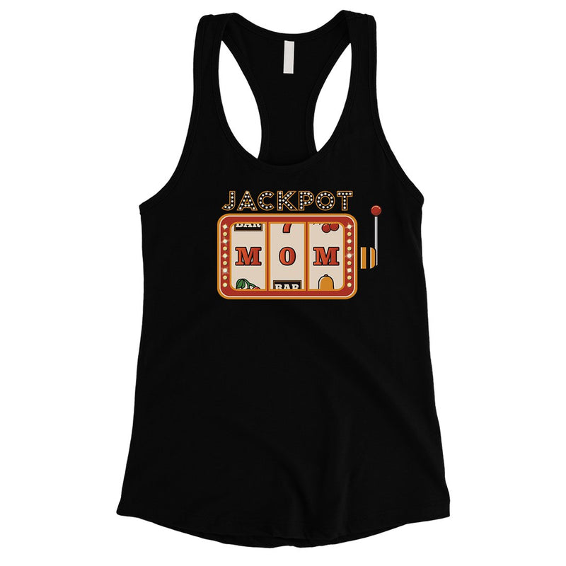 Jackpot Mom Tank Top Womens Sleeveless Shirt Funny Workout Mom Gift